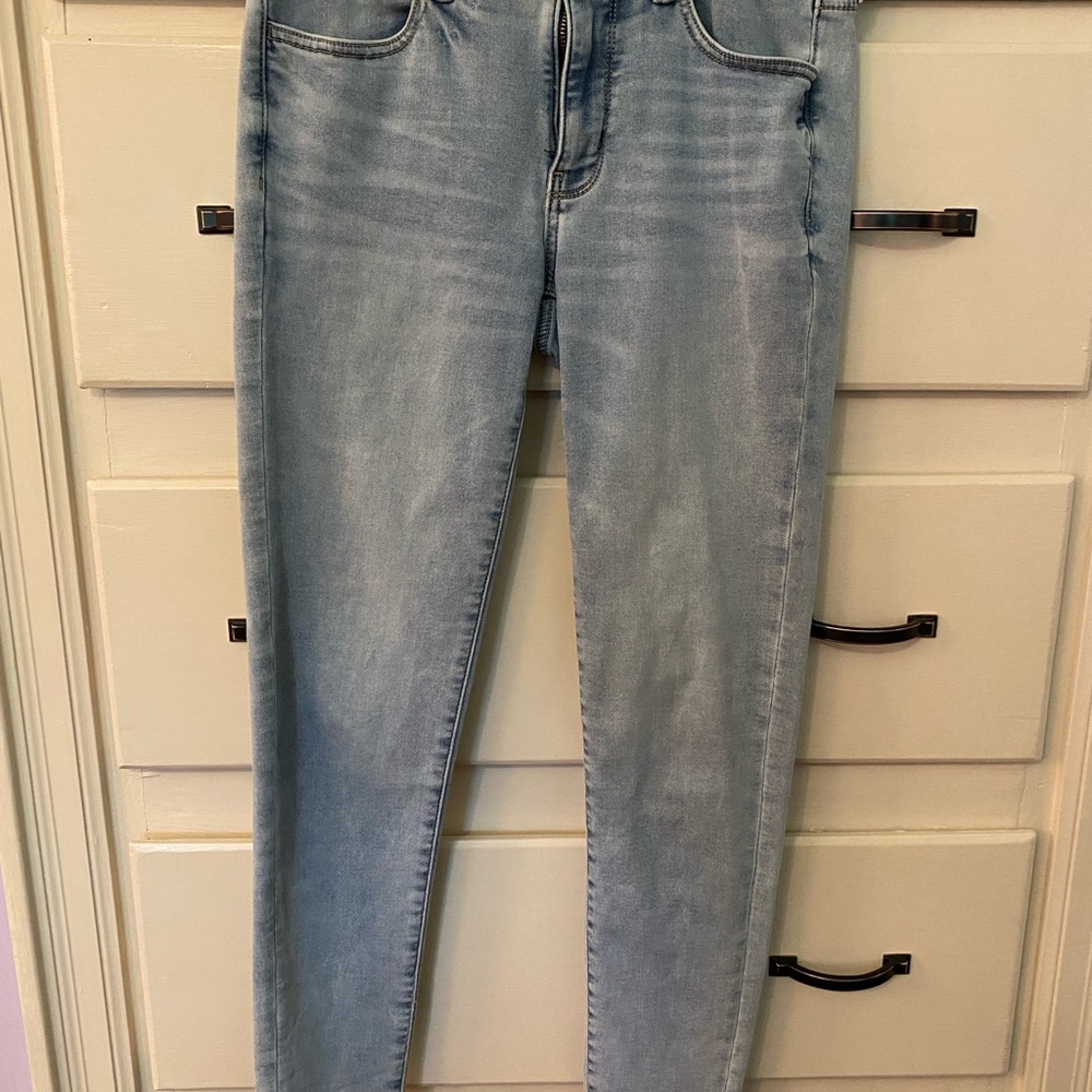 American Eagle Outfitters Blue Skinny Jeans Timeless Fit